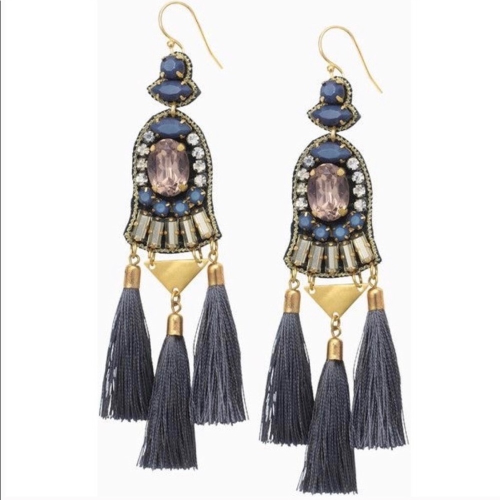 :: Stella & Dot ‘Retired’ Rachelle Tassel Earrings
